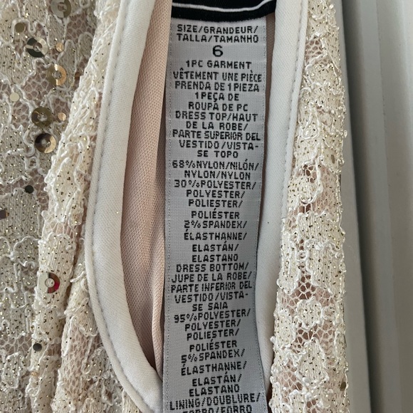 Beautiful Ivory Graduation/Wedding Dress - Picture 3 of 3